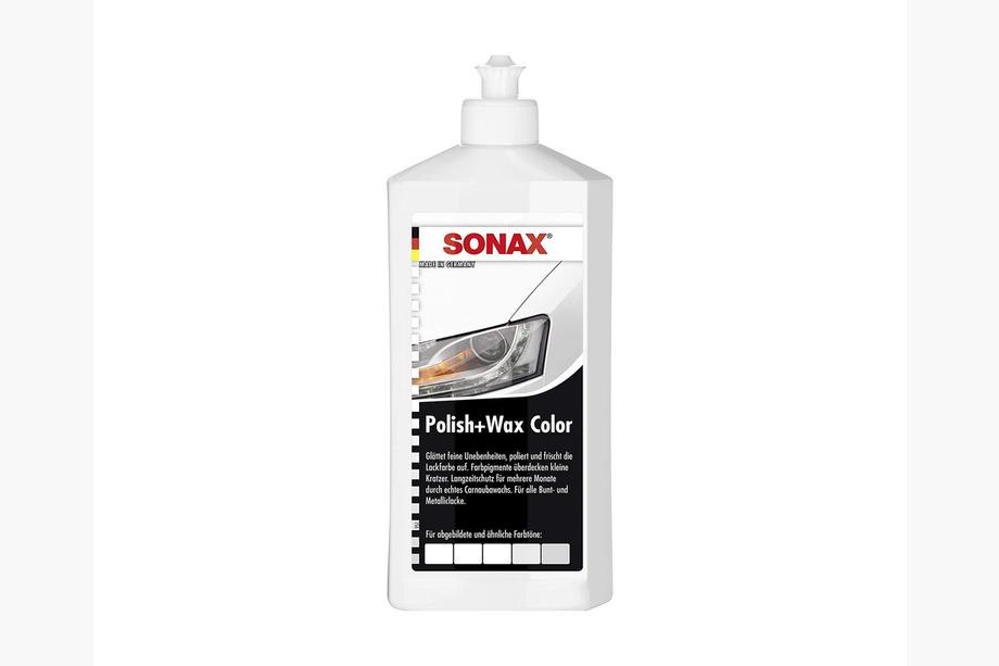 Sonax NanoPro farebná leštenka s voskom, biela, 500 ml Image