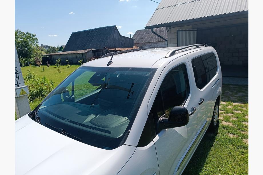 Toyota Proace City 2016– OmsaLine Solid strešné lyžiny (2 ks, čierne) Krátky rázvor Fotografia 5