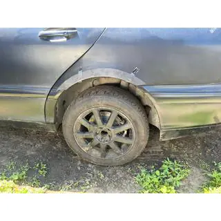Lemy na blatníky (4 ks, čierne, ABS plast) fotografia 4