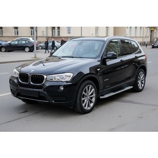 Bočné nášľapy Tayga V2 (2 ks, hliník) BMW X3 F25 2011–2018 fotografia 1