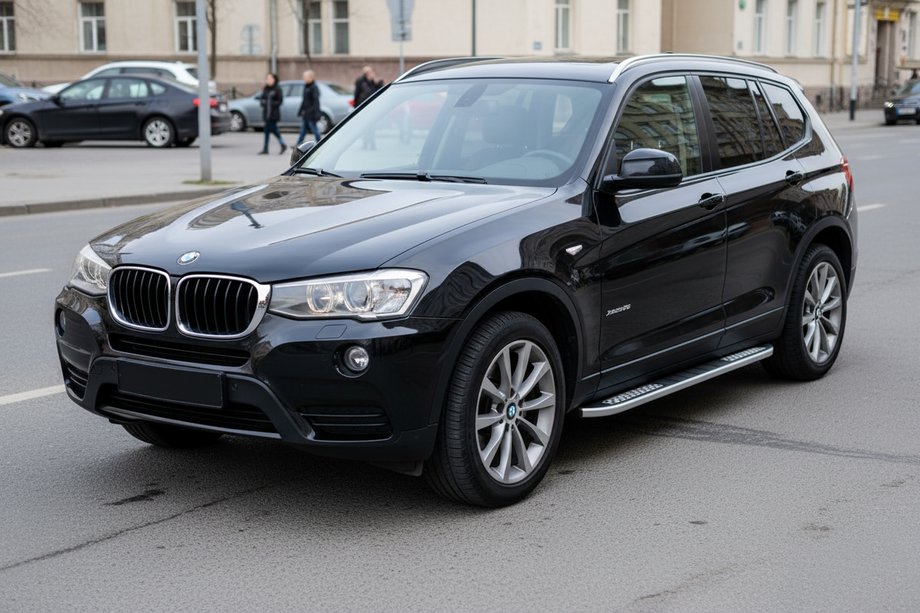 BMW X3 F25 2011–2018 Bočné nášľapy Tayga V2 (2 ks, hliník) Image