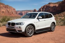 BMW X3 F25 2011–2018 Bočné prahy Tayga Black (2 ks, hliník) fotografia 1