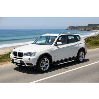 Bočné nášľapy RedLine (2 ks, hliník) BMW X3 F25 2011–2018 fotografia 1