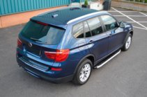BMW X3 F25 2011–2018 Bočné nášľapy Fullmond (2 ks, hliník) fotografia 2