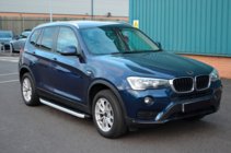 BMW X3 F25 2011–2018 Bočné nášľapy Fullmond (2 ks, hliník) fotografia 6