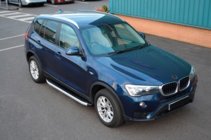 BMW X3 F25 2011–2018 Bočné nášľapy Fullmond (2 ks, hliník) fotografia 3