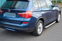 BMW X3 F25 2011–2018 Bočné nášľapy Fullmond (2 ks, hliník) fotografia 7