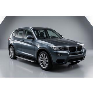 Bočné nášľapy BlackLine (2 ks, hliník) BMW X3 F25 2011–2018 fotografia 1