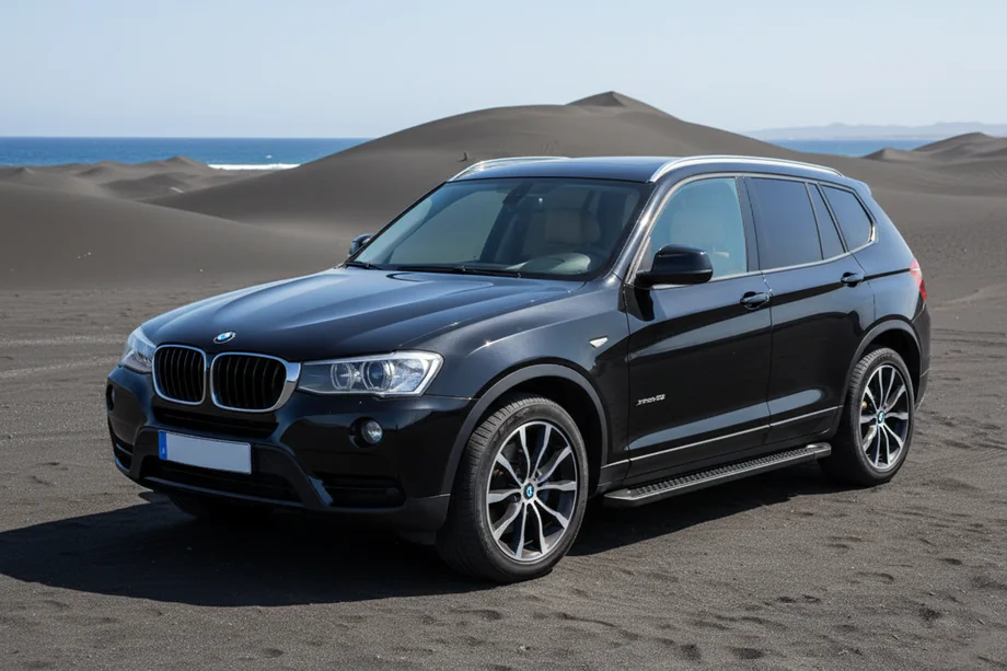 BMW X3 F25 2011–2018 Bočné nášľapy Allmond Black (2 ks, hliník) Image