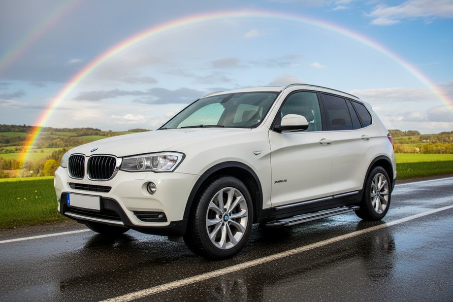 BMW X3 F25 2011–2018 Bočné nášľapy Rainbow (2 ks, hliník) Image