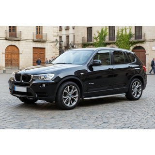 Bočné nášľapy Maydos V2 (2 ks, hliník) BMW X3 F25 2011–2018 fotografia 1