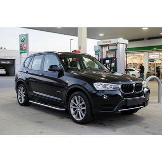 Bočné nášľapy Maydos V1 (2 ks, hliník) BMW X3 F25 2011–2018 fotografia 1