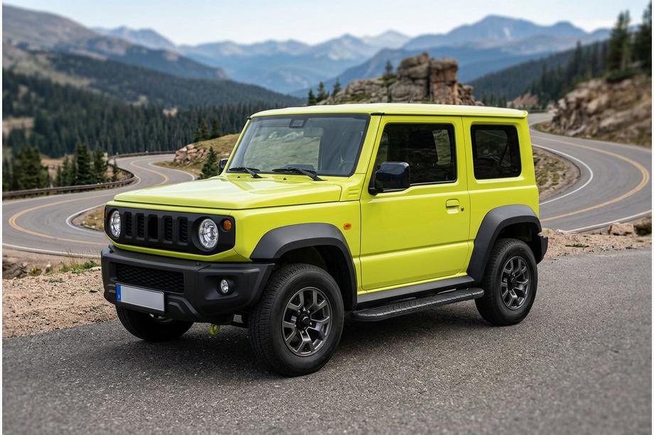 Suzuki Jimny 2018– Bočné nášľapy Bosphore Black (2 ks, hliník) Image