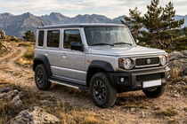 Suzuki Jimny 2018– Bočné nášľapy Duru (2 ks, hliník) fotografia 1