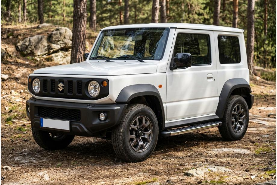 Suzuki Jimny 2018– Bočné nášľapy BlackLine (2 ks, hliník) Fotografia 1