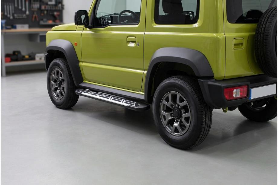 Suzuki Jimny 2018– Bočné nášľapy Sunrise (2 ks, hliník) Image
