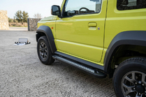 Suzuki Jimny 2018– Bočné nášľapy Vision New Black (2 ks, hliník) fotografia 2