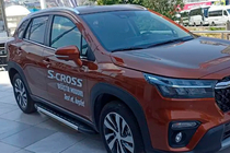 Suzuki SX4 S-Cross 2021– Bočné nášľapy Duru (2 ks, hliník) fotografia 4