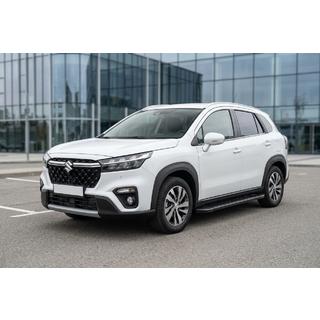 Bočné nášľapy Allmond Black (2 ks, hliník) Suzuki SX4 S-Cross 2021– fotografia 1