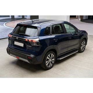 Bočné nášľapy BlackLine (2 ks, hliník) Suzuki SX4 S-Cross 2021– fotografia 1