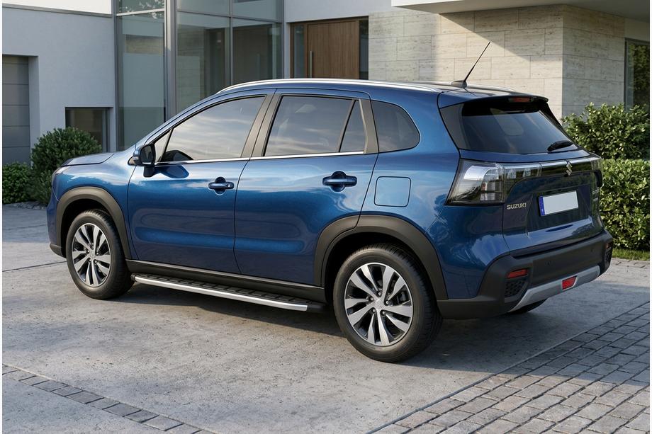 Suzuki SX4 S-Cross 2021– Bočné nášľapy Fullmond (2 ks, hliník) Image