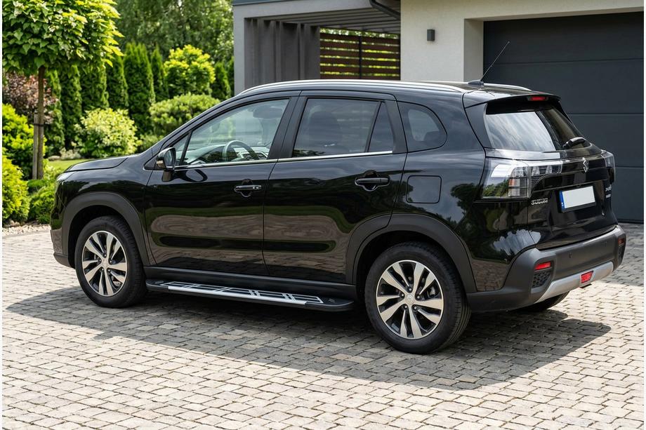 Suzuki SX4 S-Cross 2021– Bočné nášľapy Sunrise (2 ks, hliník) Image