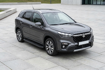 Suzuki SX4 S-Cross 2021– Bočné prahy Tayga Black (2 ks, hliník) fotografia 1