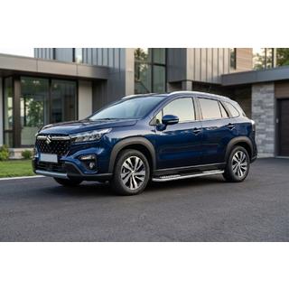 Bočné nášľapy Tayga V2 (2 ks, hliník) Suzuki SX4 S-Cross 2021– fotografia 1