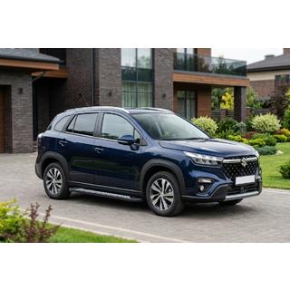 Bočné nášľapy Vision New Black (2 ks, hliník) Suzuki SX4 S-Cross 2021– fotografia 1