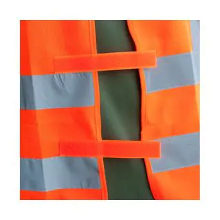 Výstražná vesta XL oranžová SH-028 SAPFIRE fotografia 3