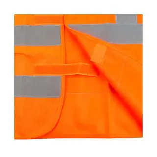Výstražná vesta XL oranžová SH-028 SAPFIRE fotografia 4