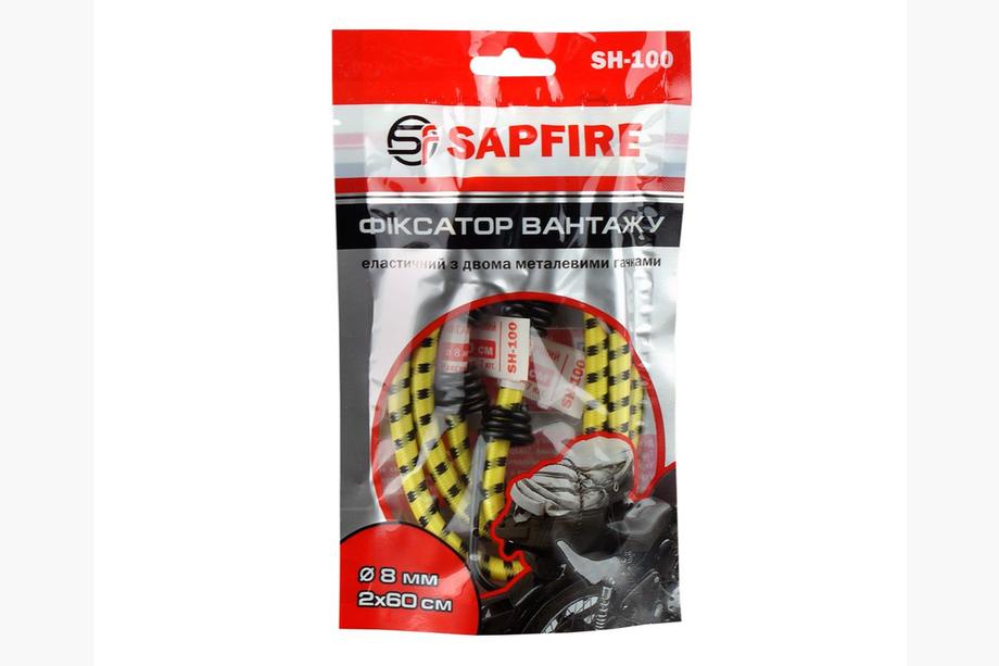 Elastický upínací popruh 60 cm SAPFIRE Fotografia 1