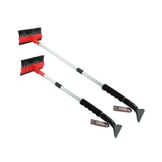 Snehová metlička so škrabkou a teleskopickou hliníkovou rukoväťou 65-95 cm SF-21 SAPFIRE fotografia 1