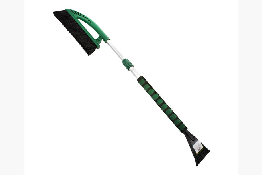 Snehová metla so škrabkou a teleskopickou hliníkovou rukoväťou 65-95 cm SF-96 SAPFIRE Image