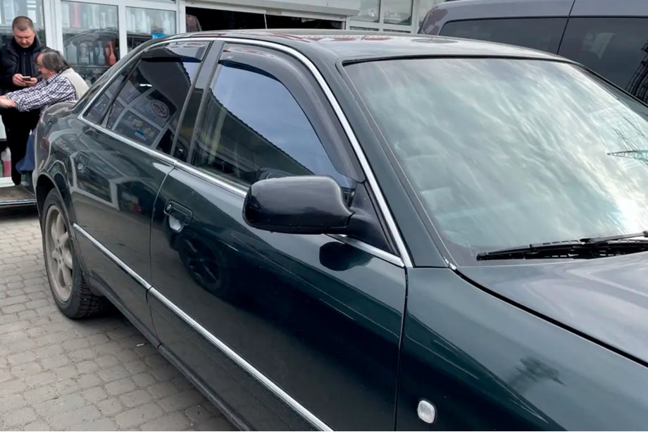 Audi A8 1994–2002 Deflektory okien (4 ks, HIC) Image