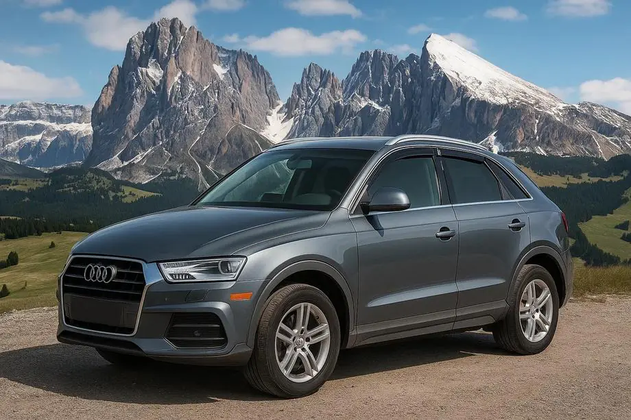 Audi Q3 2011–2019 Deflektory okien (4 ks, HIC) Image