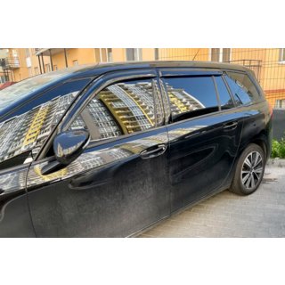 Okenné deflektory Grand (4 ks, HIC) Citroen C-4 Picasso 2013–2022 fotografia 1
