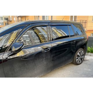 Okenné deflektory Grand (4 ks, HIC) Citroen C-4 Picasso 2013–2022 fotografia 4