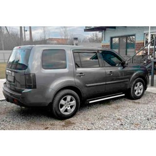 Deflektory okien (4 ks, HIC) Honda Pilot 2008–2015 fotografia 2