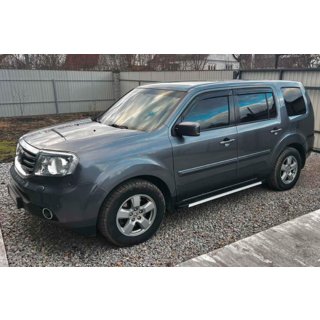 Deflektory okien (4 ks, HIC) Honda Pilot 2008–2015 fotografia 1