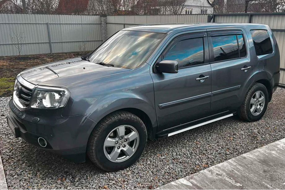 Honda Pilot 2008–2015 Deflektory okien (4 ks, HIC) Image