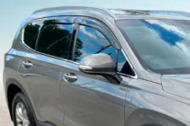 Hyundai Santa Fe 4 2018–2023 Deflektory okien (4 ks, HIC) fotografia 2