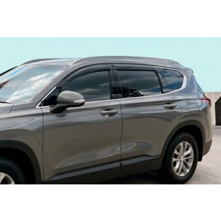 Deflektory okien (4 ks, HIC) Hyundai Santa Fe 4 2018–2023 fotografia 1