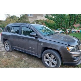 Deflektory okien (4 ks, HIC) Jeep Compass 2006–2016 fotografia 3
