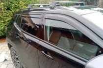 Jeep Compass 2016– Deflektory okien (4 ks, HIC) fotografia 2