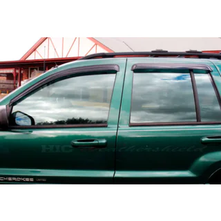 Deflektory okien (4 ks, HIC) Jeep Grand Cherokee WJ 1999–2004 fotografia 2