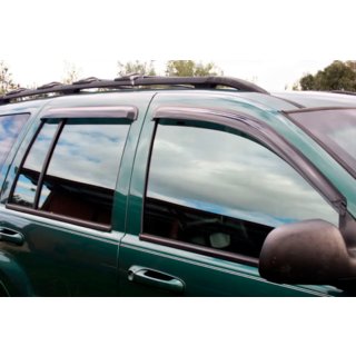 Deflektory okien (4 ks, HIC) Jeep Grand Cherokee WJ 1999–2004 fotografia 3