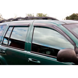 Deflektory okien (4 ks, HIC) Jeep Grand Cherokee WJ 1999–2004 fotografia 3