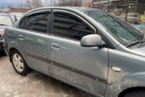 Kia Rio 2005–2011 Deflektory okien SD (4 ks, HIC) fotografia 1