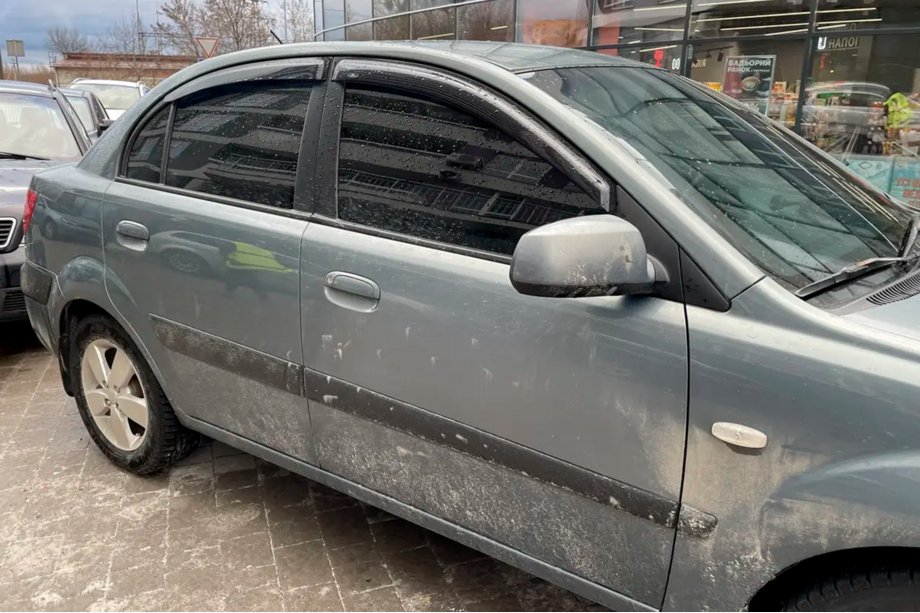 Kia Rio 2005–2011 Deflektory okien SD (4 ks, HIC) Image
